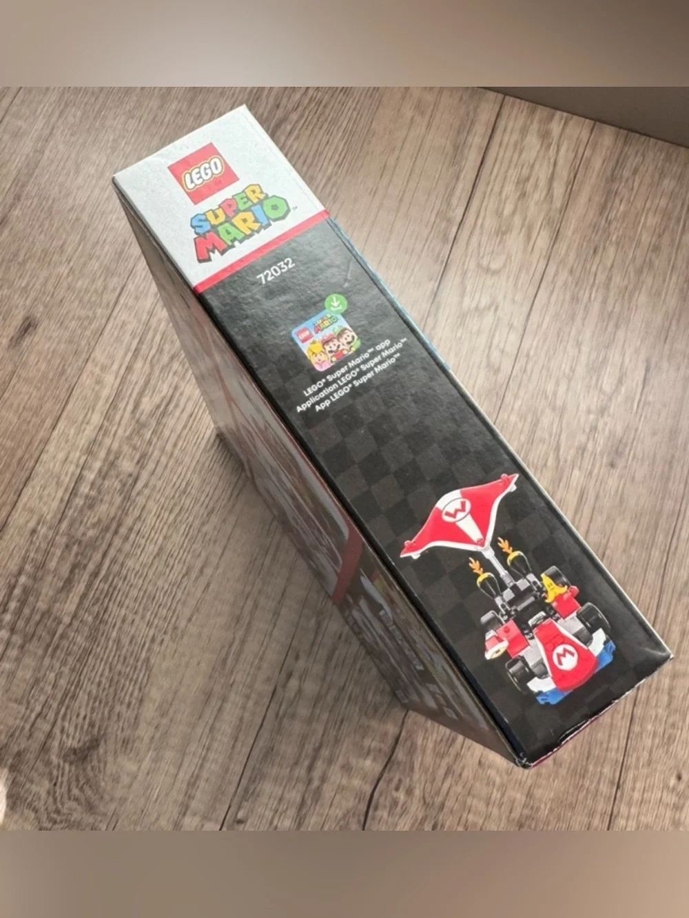Lego Super Mario Red and Black Mario Kart Set